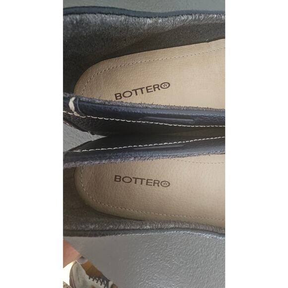 Bottero Leather Moccasin in Navy Blue. Made in Brazil, , Size 10 US, New - Picture 9 of 9